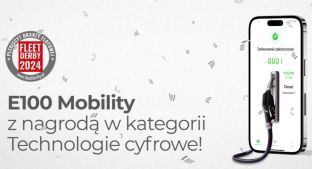 E100 Mobility zwycięzcą w konkursie Fleet Derby 2024